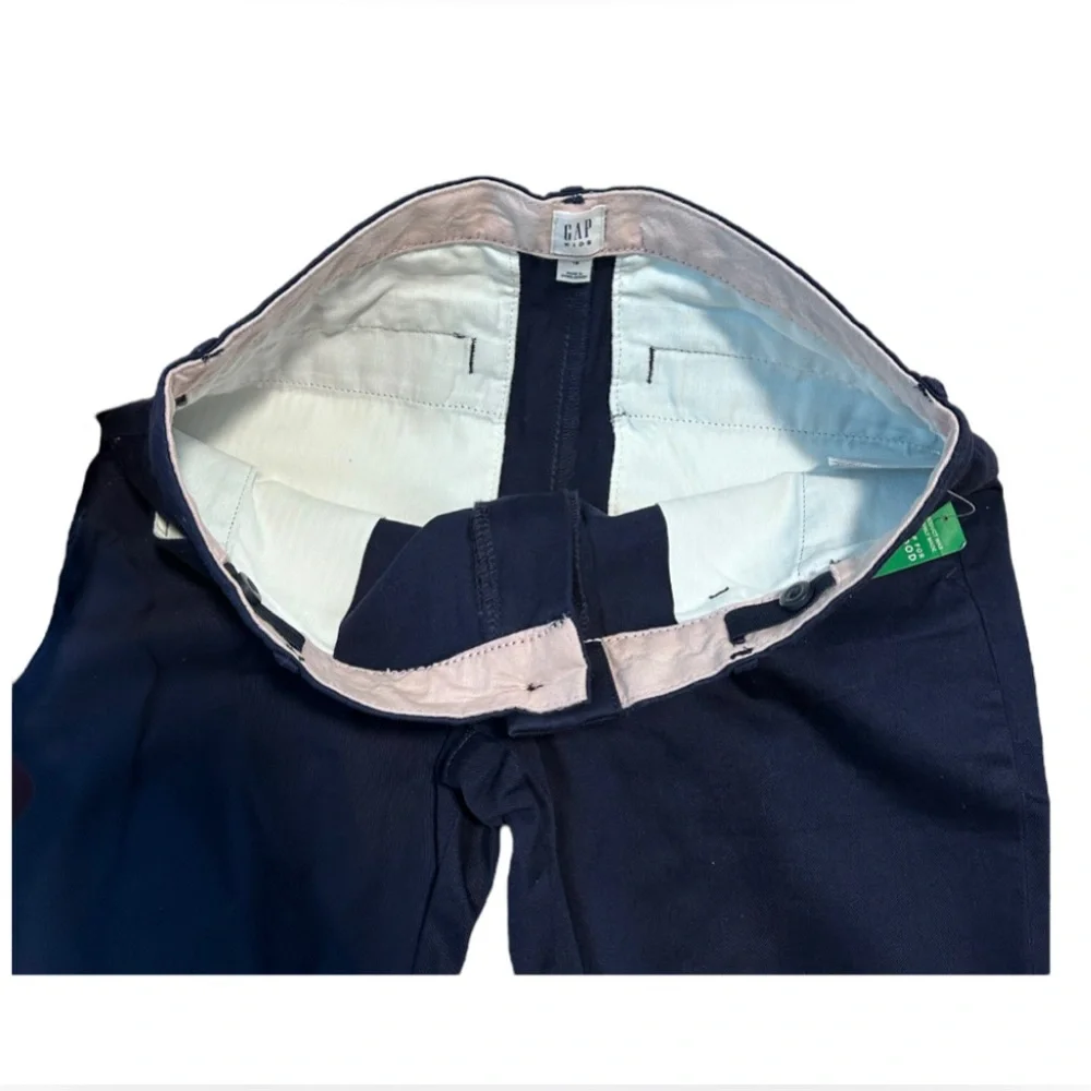 GAP Kids | Girls Uniform Chinos with Washwell in True Indigo Blue | Size 18| NWT